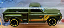 Load image into Gallery viewer, Hot Wheels 2020 '69 Chevy Pickup Green #202 HW Hot Trucks 10/10 New Long Card