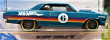 Load image into Gallery viewer, Hot Wheels 2019 '64 Chevy Chevelle SS Teal Green #62 Speed Blur 10/10 New