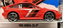 Load image into Gallery viewer, Hot Wheels 2016 1985 HONDA CR-X RED #85 NIGHTBURNERZ 5/10 NEW