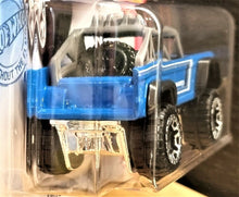 Load image into Gallery viewer, Hot Wheels 2021 Custom Ford Bronco Blue #163 Then & Now 6/10 New Long Card