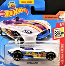 Load image into Gallery viewer, Hot Wheels 2018 RRRoadster White Holiday Racers 5/6 New Treasure Hunt