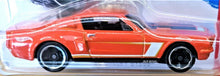 Load image into Gallery viewer, Hot Wheels 2016 '68 Shelby GT500 Orange #105 THEN and NOW Series 5/10 New