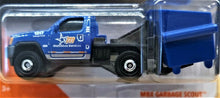 Load image into Gallery viewer, Matchbox 2020 MBX Garbage Scout Blue #10 MBX City New Long Card