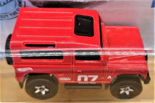 Load image into Gallery viewer, Hot Wheels 2020 Land Rover Defender 90 Red #199 Factory Fresh 4/10 New Long Card