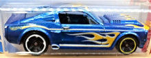 Load image into Gallery viewer, Hot Wheels 2019 '67 Shelby GT-500 Blue #33 HW Flames 10/10 New Long Card