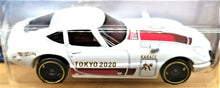 Load image into Gallery viewer, Hot Wheels 2020 Toyota 2000 GT White #184 Olympic Games Tokyo 2020 8/10 New