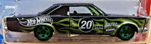 Load image into Gallery viewer, Hot Wheels 2020 '65 Ford Galaxie Black #221 HW Flames 10/10 New Long Card