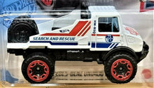 Load image into Gallery viewer, Hot Wheels 2021 Mercedes-Benz Unimog 1300 White #188 HW Rescue 1/10 New