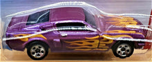 Load image into Gallery viewer, Hot Wheels 2020 '68 Shelby GT500 Magenta #169 HW Flames 5/10 New Long Card