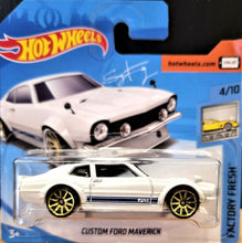 Load image into Gallery viewer, Hot Wheels 2018 Custom Ford Maverick White #97 Factory Fresh 4/10 New