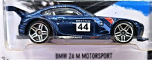 Load image into Gallery viewer, Hot Wheels 2016 BMW Z4 M Motorsport Blue #188 BMW SERIES 2016 3/5 New