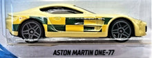 Load image into Gallery viewer, Hot Wheels 2021 Aston Martin One-77 Light Yellow #215 HW Rescue 4/10 New