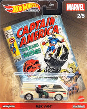Load image into Gallery viewer, Hot Wheels 2021 MBK Van Tan Pop Culture Marvel 2/5 New - Red Skull