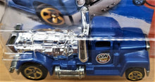 Load image into Gallery viewer, Hot Wheels 2016 TURBINE TIME Blue #147 HW HOT TRUCKS 7/10 NEW