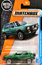 Load image into Gallery viewer, Matchbox 2017 '90 Volkswagen Golf Country Green #4 MBX Adventure City New