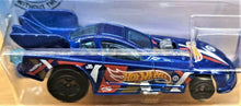 Load image into Gallery viewer, Hot Wheels 2019 Mustang Funny Car Dark Blue #212 HW Race Team 4/10 New Long Card