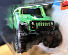 Load image into Gallery viewer, Hot Wheels 2018 '17 Jeep Wrangler Green #176 HW Hot Trucks 8/10 New
