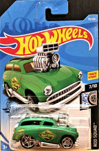 Load image into Gallery viewer, Hot Wheels 2019 Surf 'N Turf Satin Green #79 Rod Squad 7/10 New Long Card