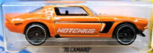 Load image into Gallery viewer, Hot Wheels 2018 '70 Camaro Orange #346 HW Speed Graphics 7/10 New