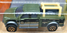 Load image into Gallery viewer, Matchbox 2017 '15 Ford F-150 Contractor Truck Olive Green #47 MBX Construction