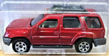Load image into Gallery viewer, Matchbox 2018 2000 Nissan Xterra Dark Red #111 MBX Road Trip 30/35 New Long Card