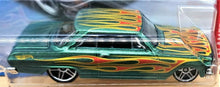 Load image into Gallery viewer, Hot Wheels 2018 '63 Chevy II Green #110 HW Flames 9/10 New