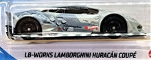 Load image into Gallery viewer, Hot Wheels 2021 LB-Works Lamborghini Huracán Coupé Grey #197 HW Speed Graphics