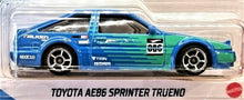 Load image into Gallery viewer, Hot Wheels 2021 Toyota AE86 Sprinter Trueno Blue #31 HW Drift 1/5 New Long Card