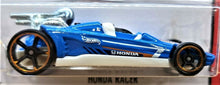 Load image into Gallery viewer, Hot Wheels 2015 Honda Racer Blue #182 HW Race - Track Aces New Long Card