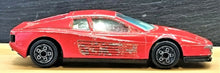 Load image into Gallery viewer, Bburago 1984 Ferrari Testarossa Red 1/43 Die Cast