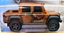Load image into Gallery viewer, Hot Wheels 2019 '15 Land Rover Defender Double Cab Matte Copper #14 Baja Blazers