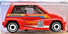 Load image into Gallery viewer, Hot Wheels 2020 '85 Honda City Turbo II Red #11 HW Race Day 5/10 New Long Card
