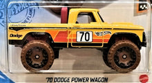 Load image into Gallery viewer, Hot Wheels 2021 '70 Dodge Power Wagon Yellow #3 Baja Blazers 2/10 New Long Card