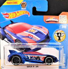 Load image into Gallery viewer, Hot Wheels 2016 Quick N' Sik Blue #235 HW Games 5/10 New
