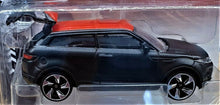 Load image into Gallery viewer, Majorette 2020 Range Rover Evoque Matt Black #266 Premium Cars New Long Card
