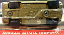 Load image into Gallery viewer, Hot Wheels 2020 Nissan Silvia (CSP311) Silvia Gold Japan Historics 3 3/5 New