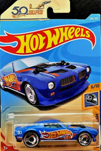 Load image into Gallery viewer, Hot Wheels 2018 '70 Pontiac Firebird Satin Blue #288 HW 50th Race Team 6/10 New