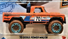 Load image into Gallery viewer, Hot Wheels 2021 '70 Dodge Power Wagon Orange #3 Baja Blazers 2/10 New Long Card