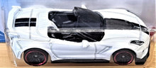 Load image into Gallery viewer, Hot Wheels 2021 '19 Corvette ZR1 Convertible White #134 HW Torque 3/5 New
