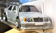 Load image into Gallery viewer, Hot Wheels 2021 Mercedes-Benz 500 E Silver #145 Factory Fresh 8/10 New Long Card