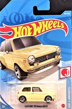 Load image into Gallery viewer, Hot Wheels 2021 Custom '70 Honda N600 Cream Yellow #187 HW J-Imports 7/10 New