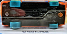 Load image into Gallery viewer, Hot Wheels 2020 '92 Ford Mustang Orange #90 HW Art Cars 1/10 New Long Card