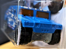 Load image into Gallery viewer, Hot Wheels 2019 Humvee Blue #133 Baja Blazers 9/10 New