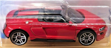 Load image into Gallery viewer, Hot Wheels 2020 2019 Audi R8 Spyder Red #175 Factory Fresh 1/10 New Long Card