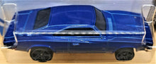 Load image into Gallery viewer, Hot Wheels 2019 '69 Dodge Charger 500 Blue #80 Rod Squad 9/10 New Long Card
