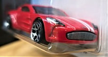 Load image into Gallery viewer, Hot Wheels 2020 Aston Martin One-77 Red #229 HW Exotics 7/10 New Long Card
