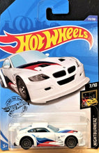 Load image into Gallery viewer, Hot Wheels 2020 BMW Z4 M Motorsport Pearl White #172 Nightburnerz 7/10 New