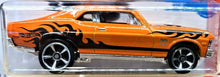 Load image into Gallery viewer, Hot Wheels 2017 '68 Chevy Nova Orange #61 HW Flames 1/10 New