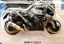 Load image into Gallery viewer, Hot Wheels 2020 BMW K 1300 R Grey #65 Factory Fresh 8/10 New Long Card