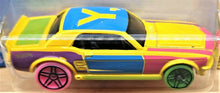 Load image into Gallery viewer, Hot Wheels 2019 '67 Ford Mustang Coupe Yellow #218 HW Art Cars 7/10 New